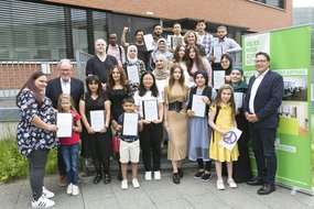 Pflichtschulabschluss - Zeugnisfeier an der Volkshochschule Götzis