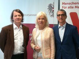 Günter Nägele, Gertrude Brinek, Florian Bachmayr-Heyda