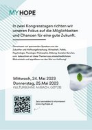 Plakat des Kongresses "Mut zur Hoffnung"