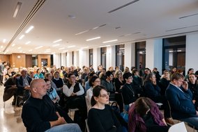 Das Publikum der Veranstaltung