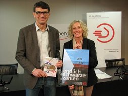 Landesrätin Katharina Wiesflecker und Peter Kopf