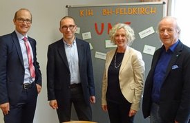 Herbert Burtscher, Walter Schmolly, Katharina Wiesflecker, Stefan Allgäuer